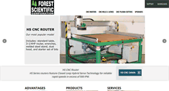 Desktop Screenshot of forestscientific.com